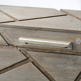 Niobe (Set of 2) Gray Wooden Nesting Boxes by Mercana at Eve Furniture