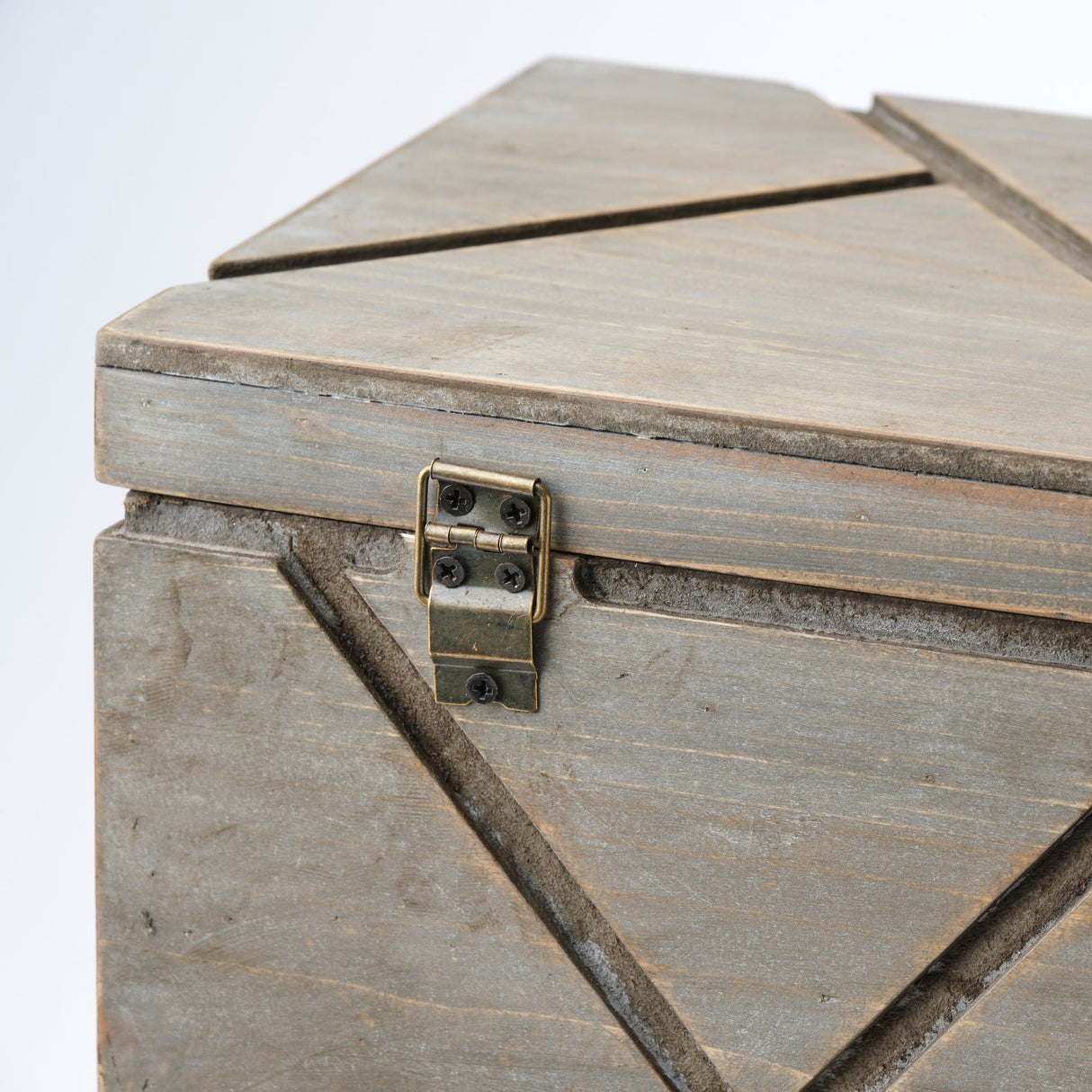 Niobe (Set of 2) Gray Wooden Nesting Boxes by Mercana at Eve Furniture
