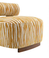 Niobe Yelllow Accent Chair by Furniture of America at Eve Furniture