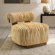 Niobe Yelllow Accent Chair by Furniture of America at Eve Furniture