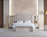 Nirvana Bed Frame With Headboard by Furnia at Eve Furniture