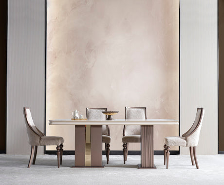 Nirvana Dining Table by Furnia at Eve Furniture