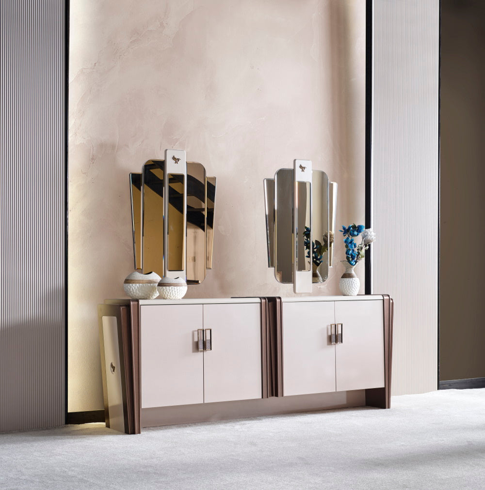 Nirvana Diningroom (Consol With Mirror & Dining Table & Dining Chair)