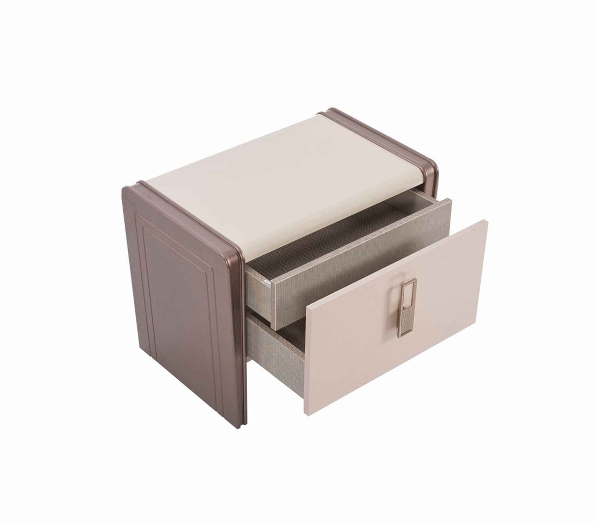 Nirvana Nightstand With Back by Furnia at Eve Furniture