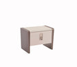 Nirvana Nightstand With Back by Furnia at Eve Furniture