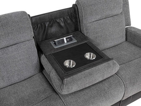 Nisa Grey Reclining Living Room Set by New Era Innovations at Eve Furniture