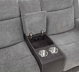 Nisa Grey Reclining Living Room Set by New Era Innovations at Eve Furniture