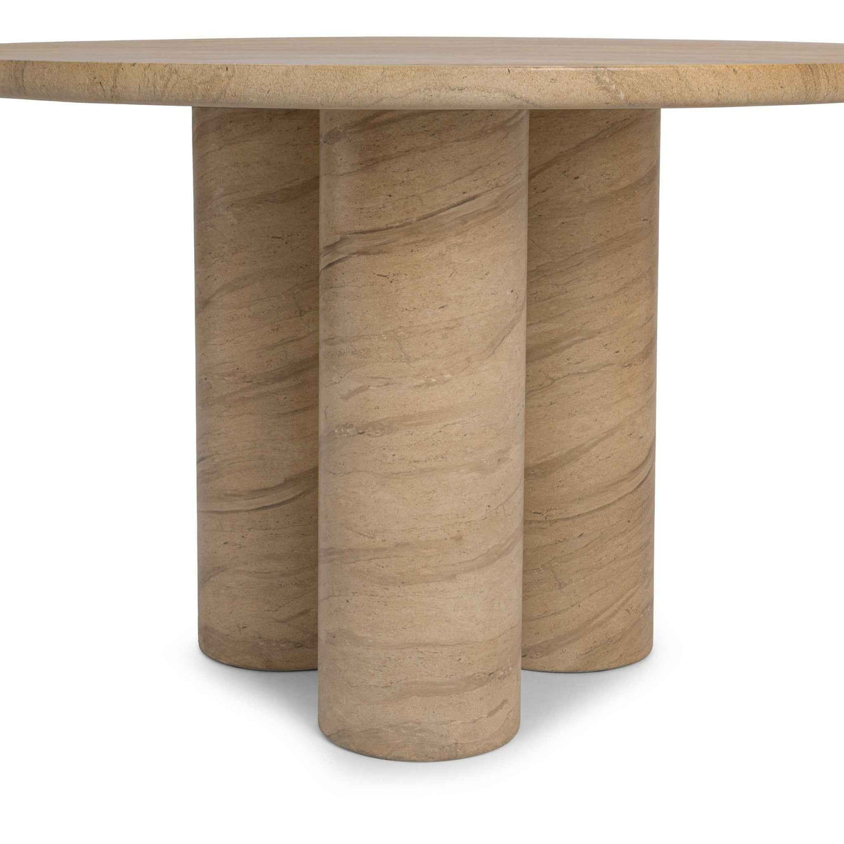 Niva Warm Sandstone Outdoor Dining Table by Classic Home at Eve Furniture