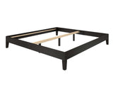 Nix Full Platform Bed, Black