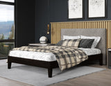 Nix Full Platform Bed, Black