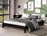 Nix Full Platform Bed, Black