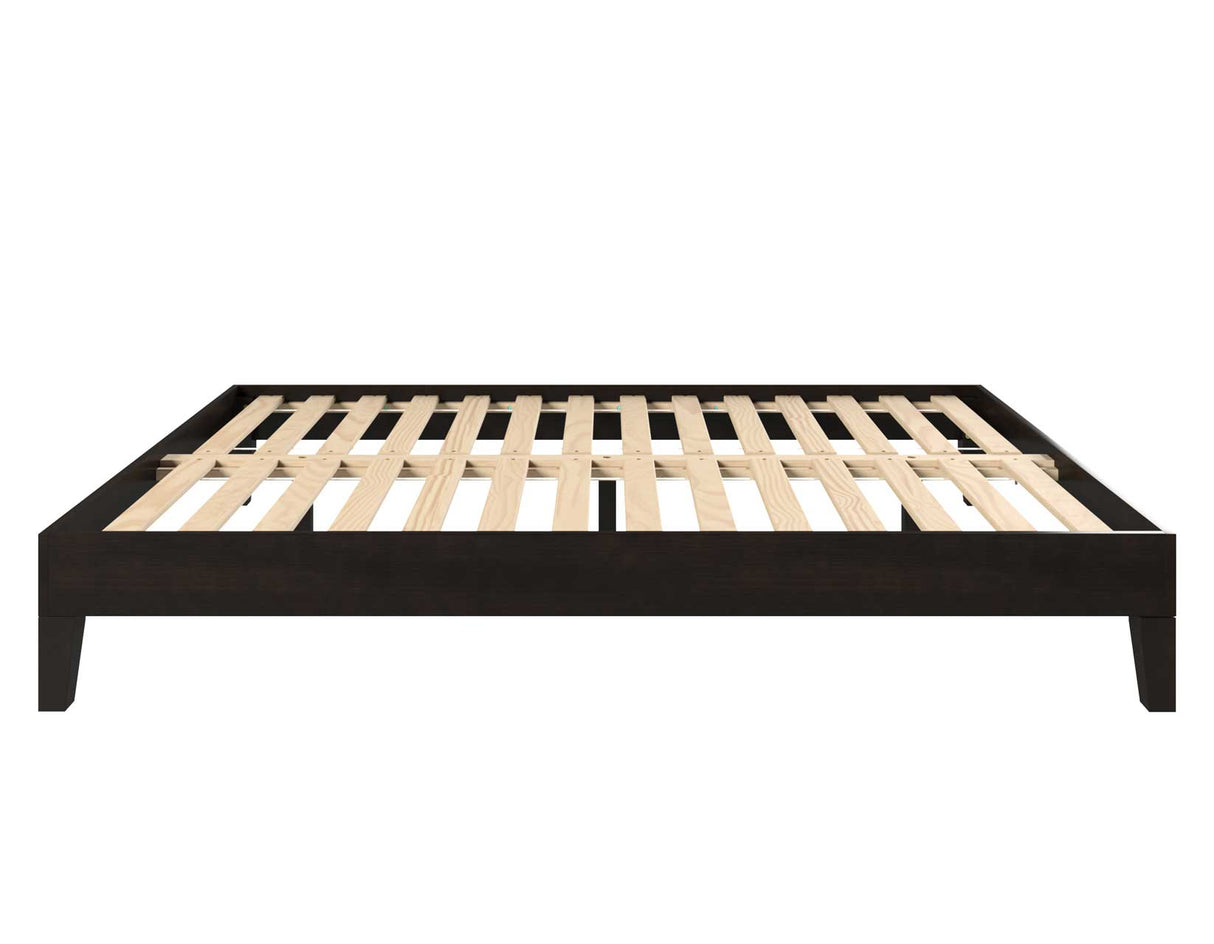 Nix Full Platform Bed, Black