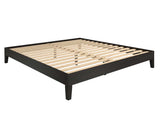 Nix King Platform Bed, Black