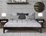 Nix King Platform Bed, Natural