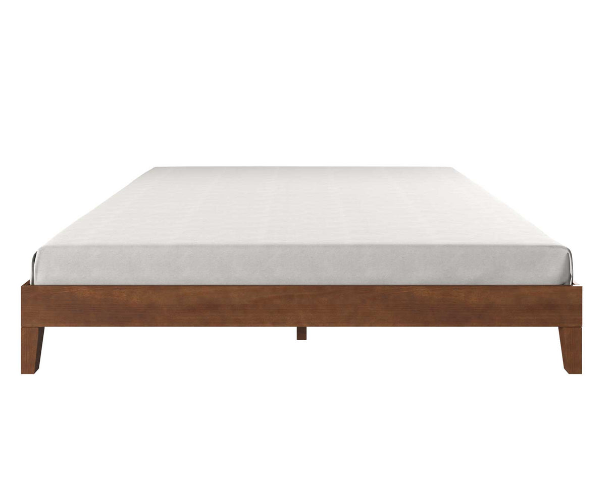 Nix King Platform Bed, Natural