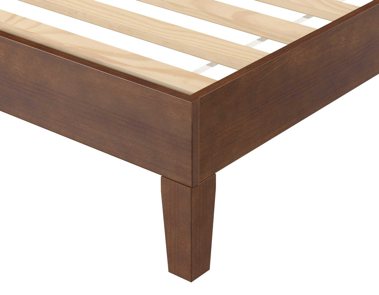 Nix King Platform Bed, Natural