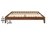 Nix King Platform Bed, Natural