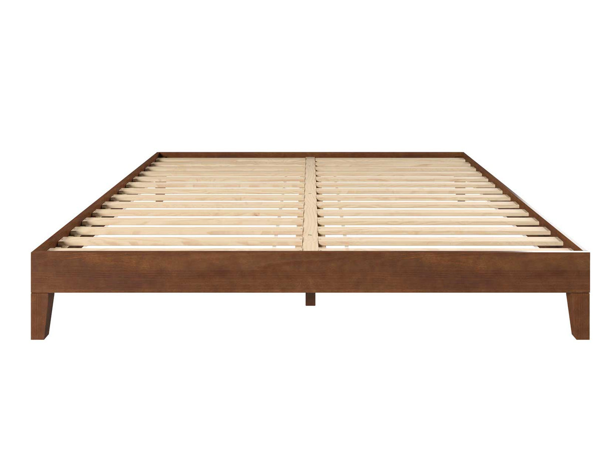 Nix King Platform Bed, Natural