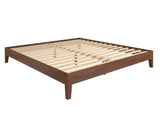 Nix King Platform Bed, Natural