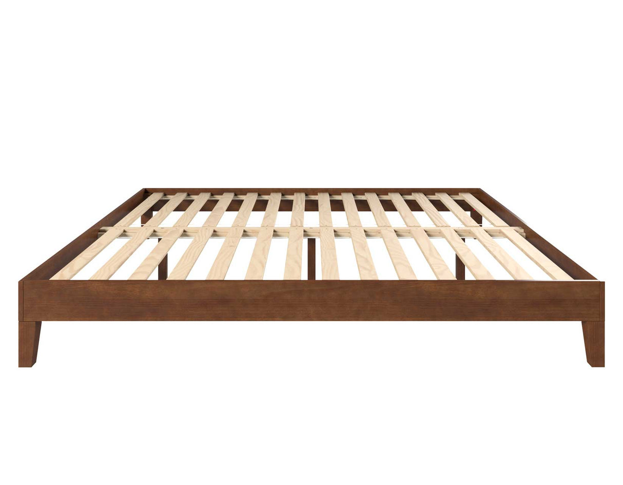 Nix King Platform Bed, Natural