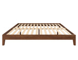 Nix King Platform Bed, Natural