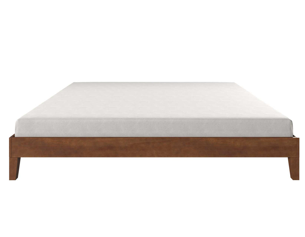 Nix King Platform Bed, Natural