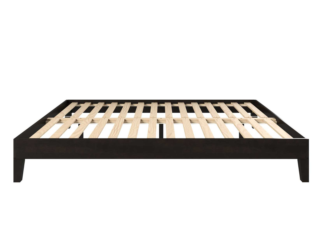 Nix Queen Platform Bed, Black