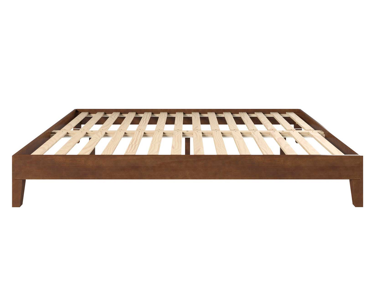 Nix Queen Platform Bed, Natural