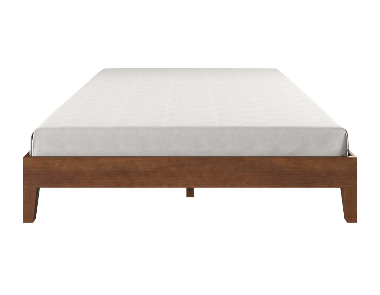 Nix Queen Platform Bed, Natural