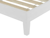 Nix Queen Platform Bed, White