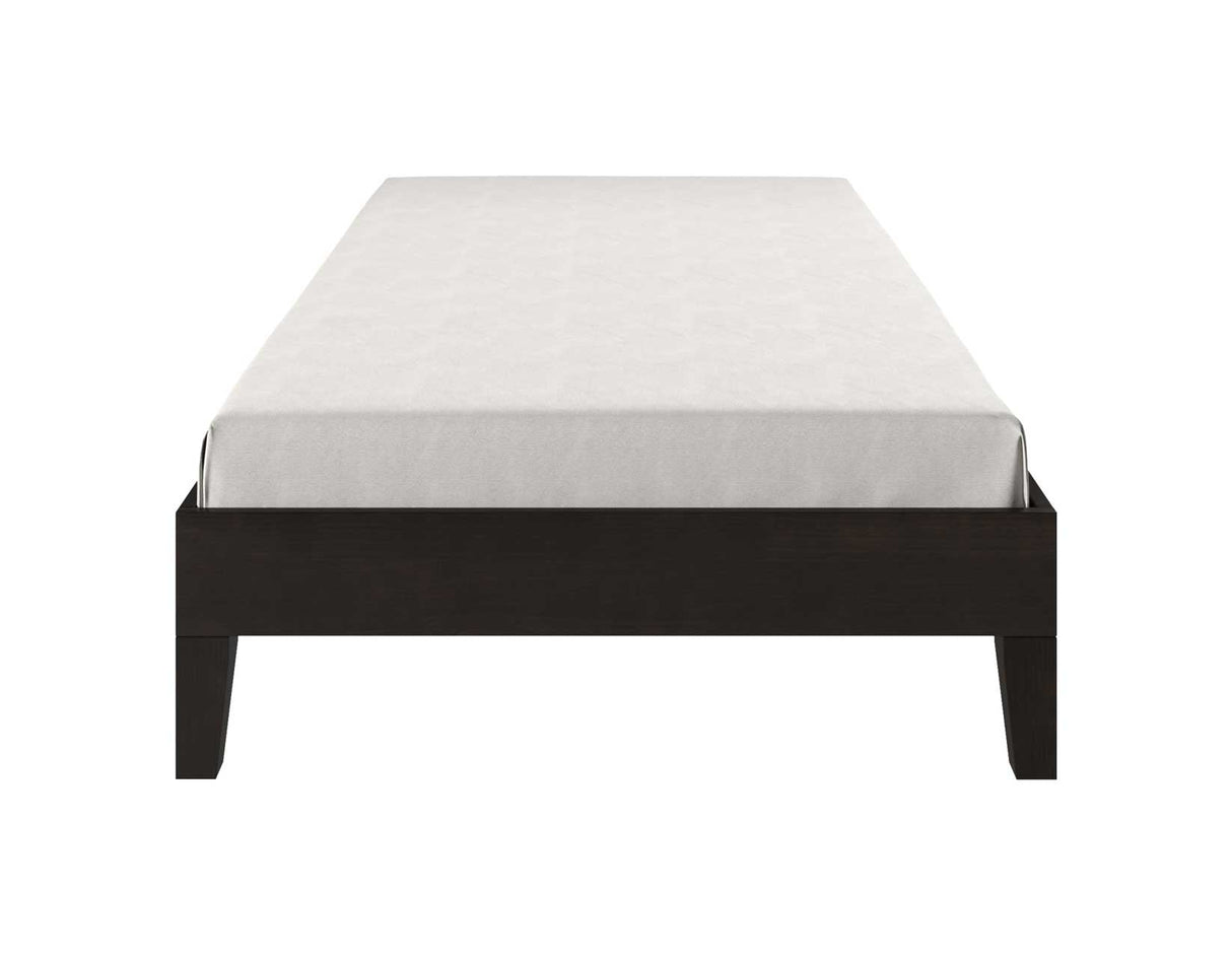 Nix Twin Platform Bed, Black