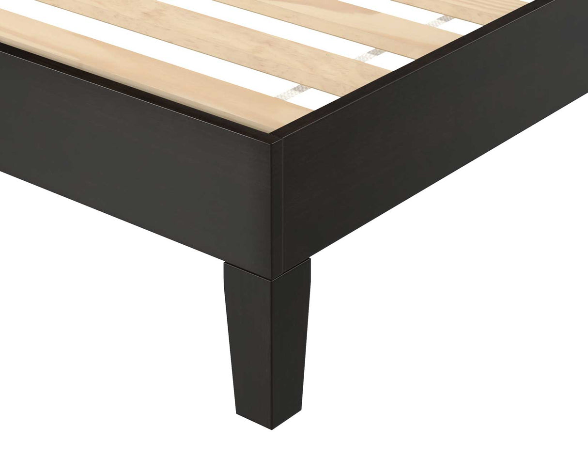 Nix Twin Platform Bed, Black