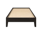 Nix Twin Platform Bed, Black