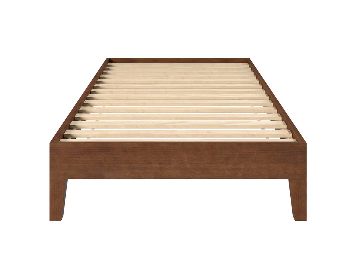 Nix Twin Platform Bed, Natural