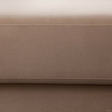 Form Sofa In Camel Performance Velvet With 2 Accent Pillow Balls by Diamond Sofa at Eve Furniture