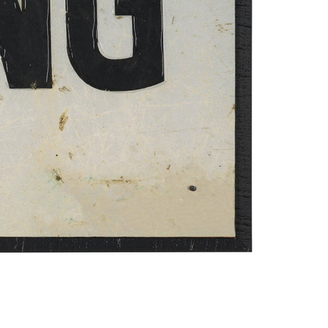 No Parking LG by Mercana Studio Hand Embelished Textured Framed Artwork Matted by Mercana at Eve Furniture