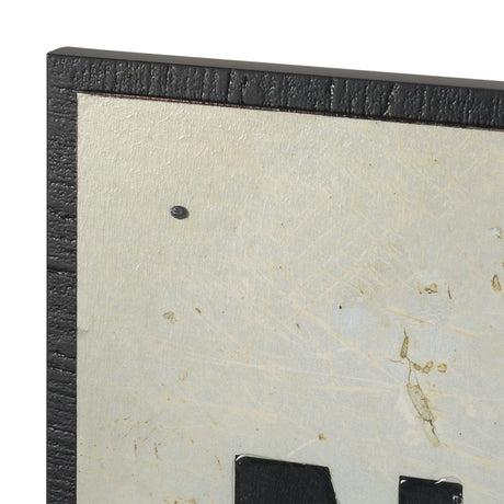 No Parking LG by Mercana Studio Hand Embelished Textured Framed Artwork Matted by Mercana at Eve Furniture