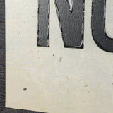 No Parking LG by Mercana Studio Hand Embelished Textured Framed Artwork Matted by Mercana at Eve Furniture
