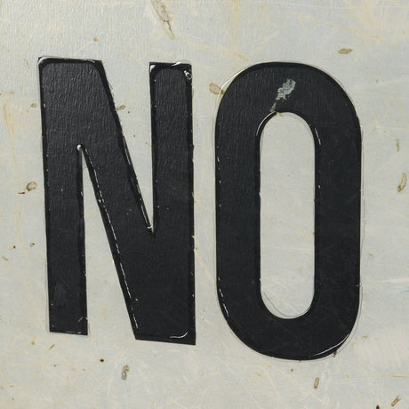 No Parking LG by Mercana Studio Hand Embelished Textured Framed Artwork Matted by Mercana at Eve Furniture