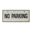 No Parking LG by Mercana Studio Hand Embelished Textured Framed Artwork Matted by Mercana at Eve Furniture