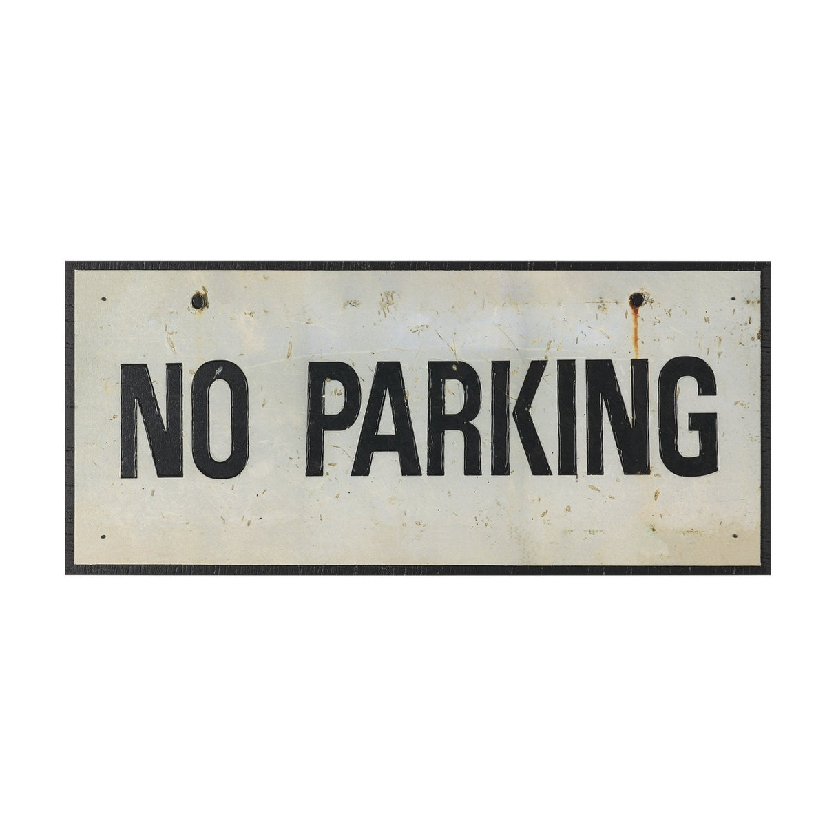 No Parking LG by Mercana Studio Hand Embelished Textured Framed Artwork Matted by Mercana at Eve Furniture