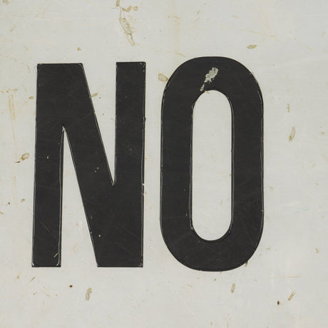 No Parking LG by Mercana Studio Hand Embelished Textured Framed Artwork Matted under Glass by Mercana at Eve Furniture