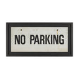 No Parking LG by Mercana Studio Hand Embelished Textured Framed Artwork Matted under Glass by Mercana at Eve Furniture