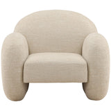Noa Chair, Cream by Dovetail at Eve Furniture