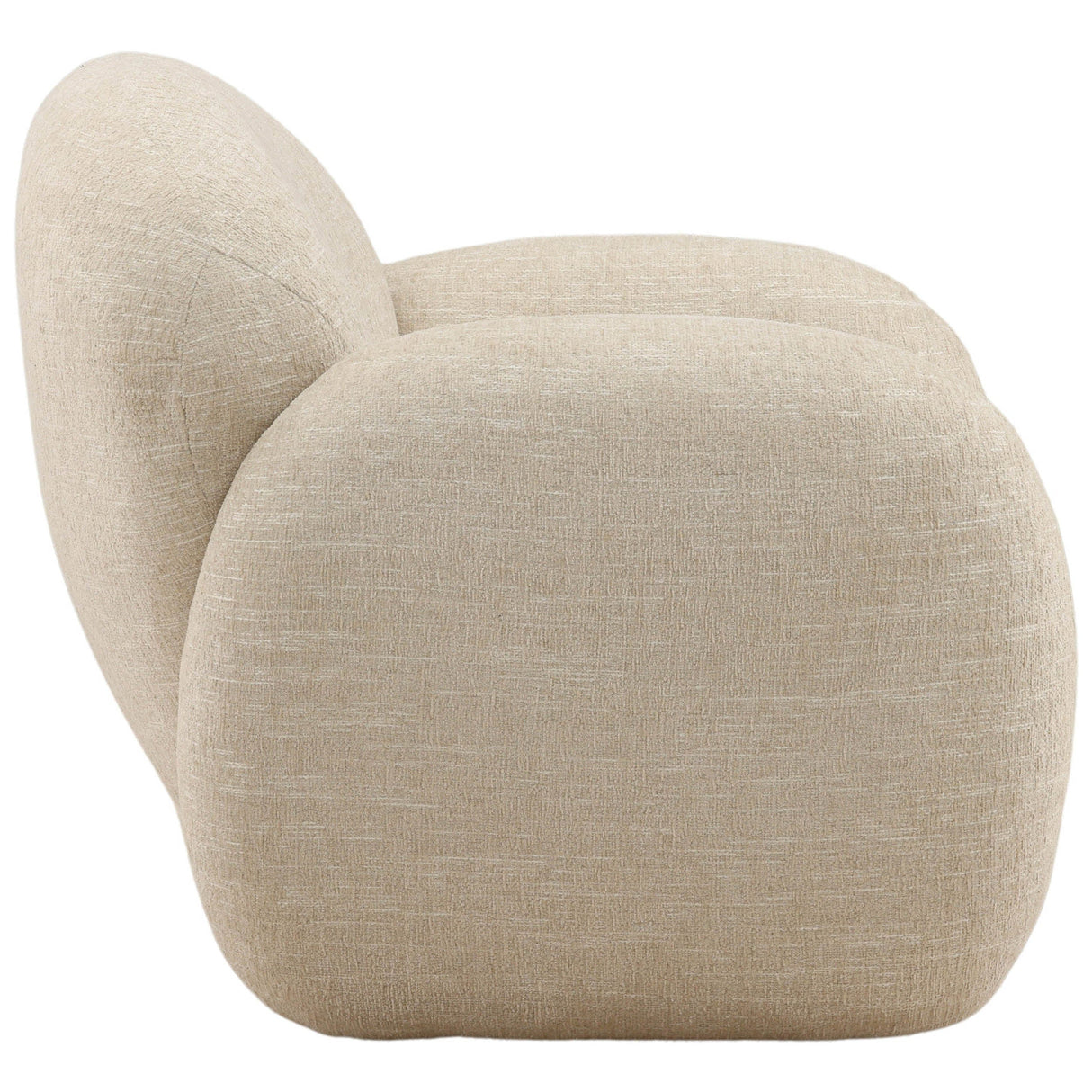 Noa Chair, Cream by Dovetail at Eve Furniture