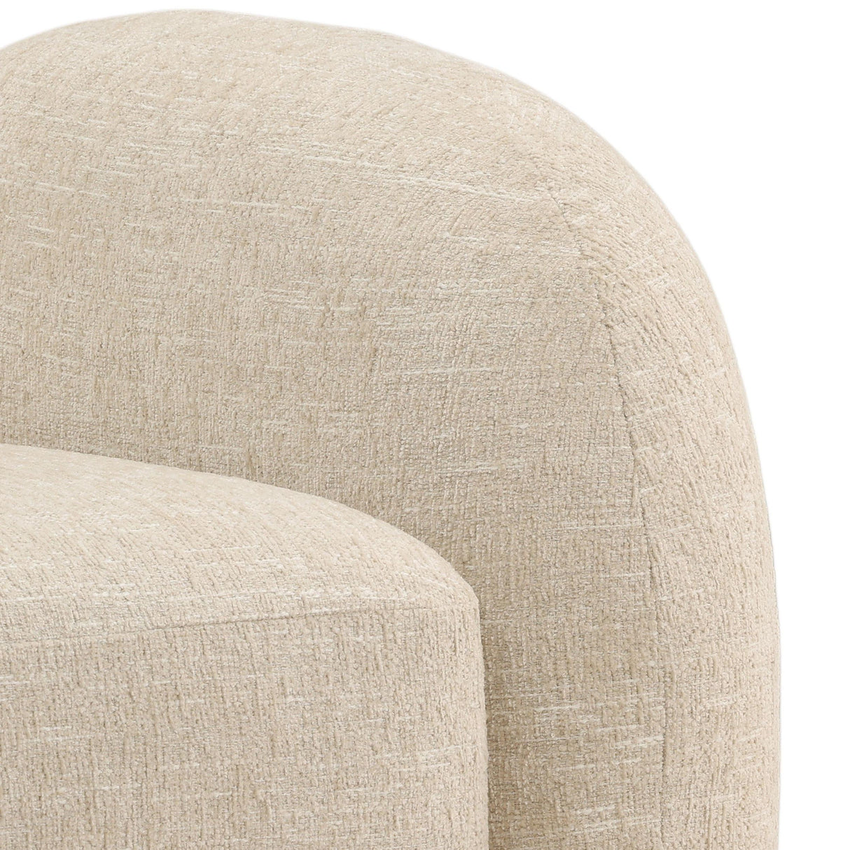 Noa Chair, Cream by Dovetail at Eve Furniture