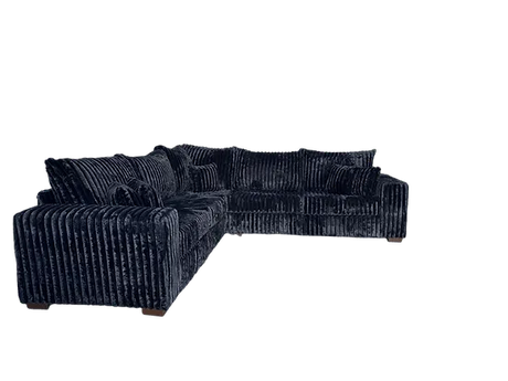 Noah Black 3-Piece Sectional by New Era Innovations at Eve Furniture