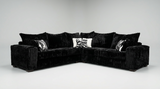 Noah Black 3-Piece Sectional by New Era Innovations at Eve Furniture
