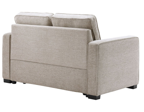 Noah Convertible Sleeper Loveseat, Tan by Steve Silver at Eve Furniture
