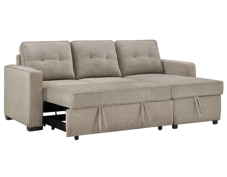 Noah Flippable, Convertible Storage Sleeper Chofa, Tan by Steve Silver at Eve Furniture